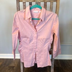 Women's New York & Company Blouse Button Down Shirt